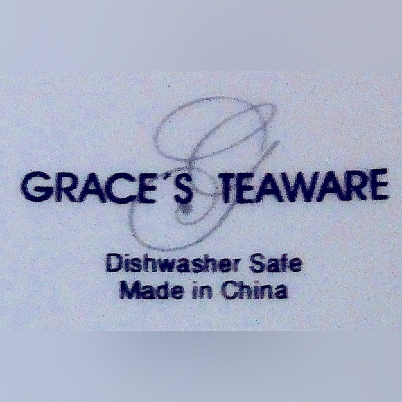 GRACES TEAWARE ROSES YELLOW COFFEE MUG CUP NEW FOOTED PORCELAIN - Picture 6 of 6